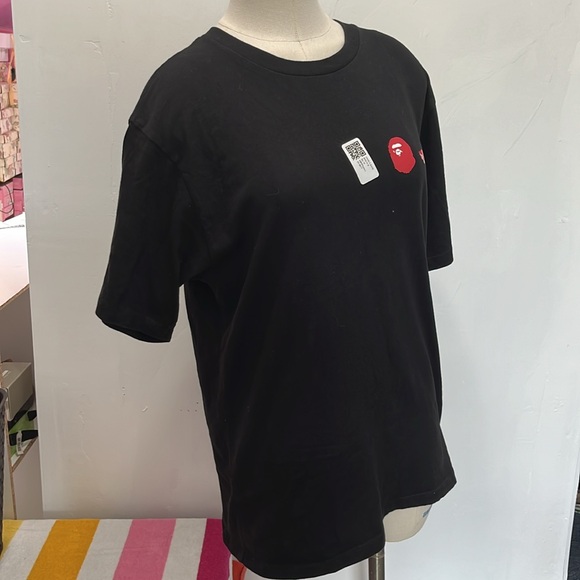 Vans x a bathing ape black tshirt size medium - Picture 6 of 10